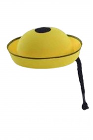 Cappello da cinese per carnevale con codino
