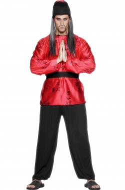 Costume uomo Giapponese o Cinese Fu Manchu