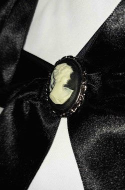 Foto di dettaglio di un cammeo