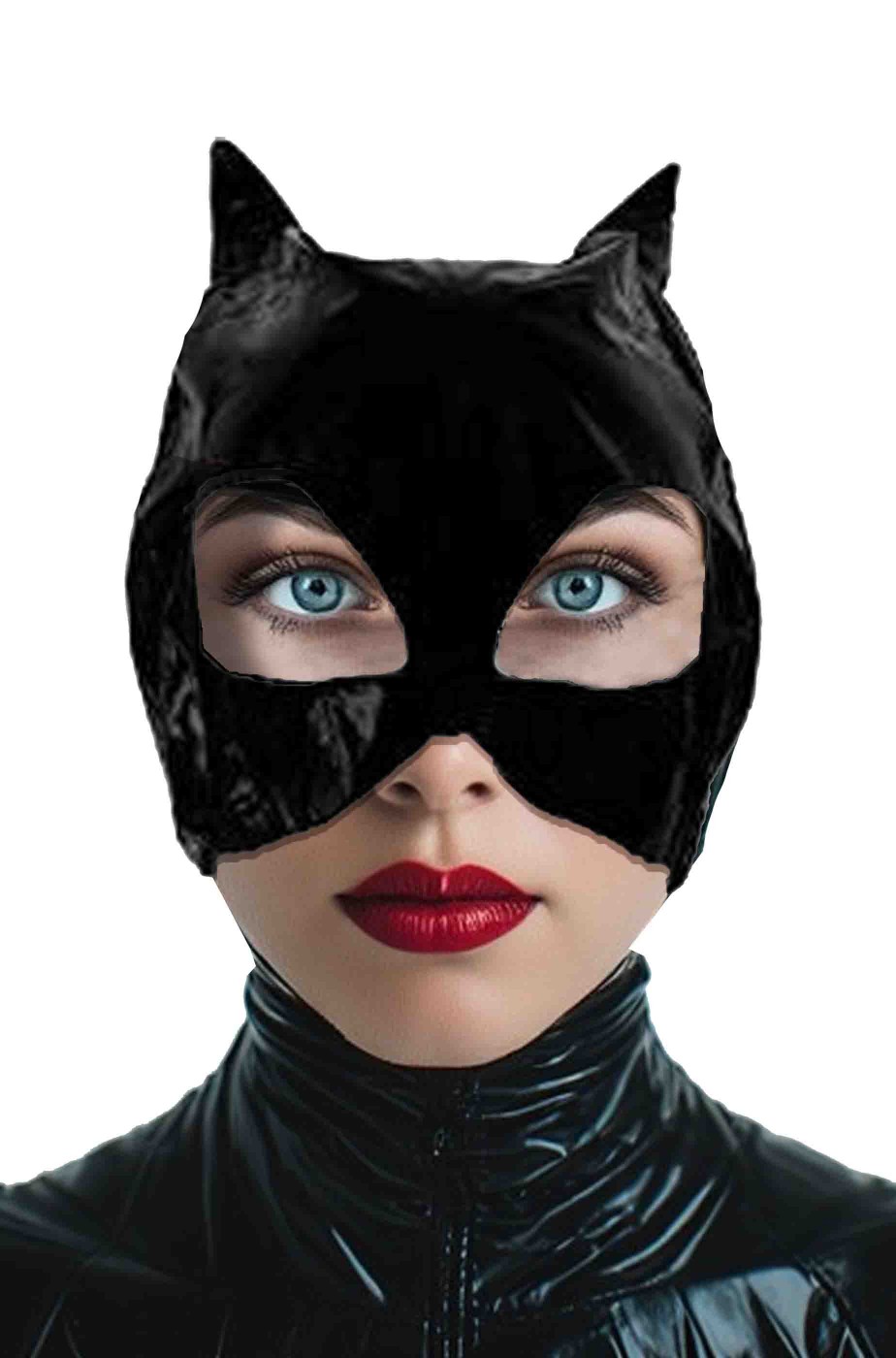 Maschera Catwoman economica in vinile