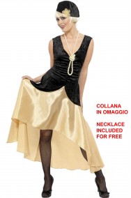 Costume di Bonnie anni 30 con collana inclusa omaggio