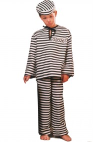 Costume carnevale Bambino Detenuto