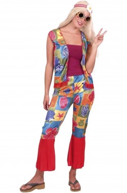 Costume donna Anni 70 Hippy Chic