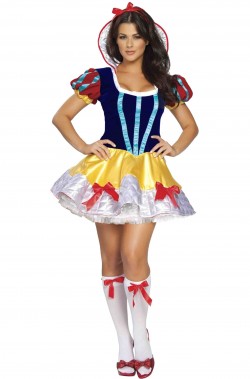 Costume Biancaneve donna alta qualità