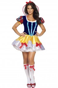 Costume Biancaneve donna alta qualità
