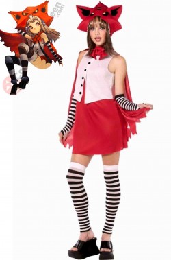 Costume Manga di Cappuccetto Rosso Rebel Toons