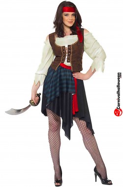 Costume Da Piratessa Donna zingara o popolana