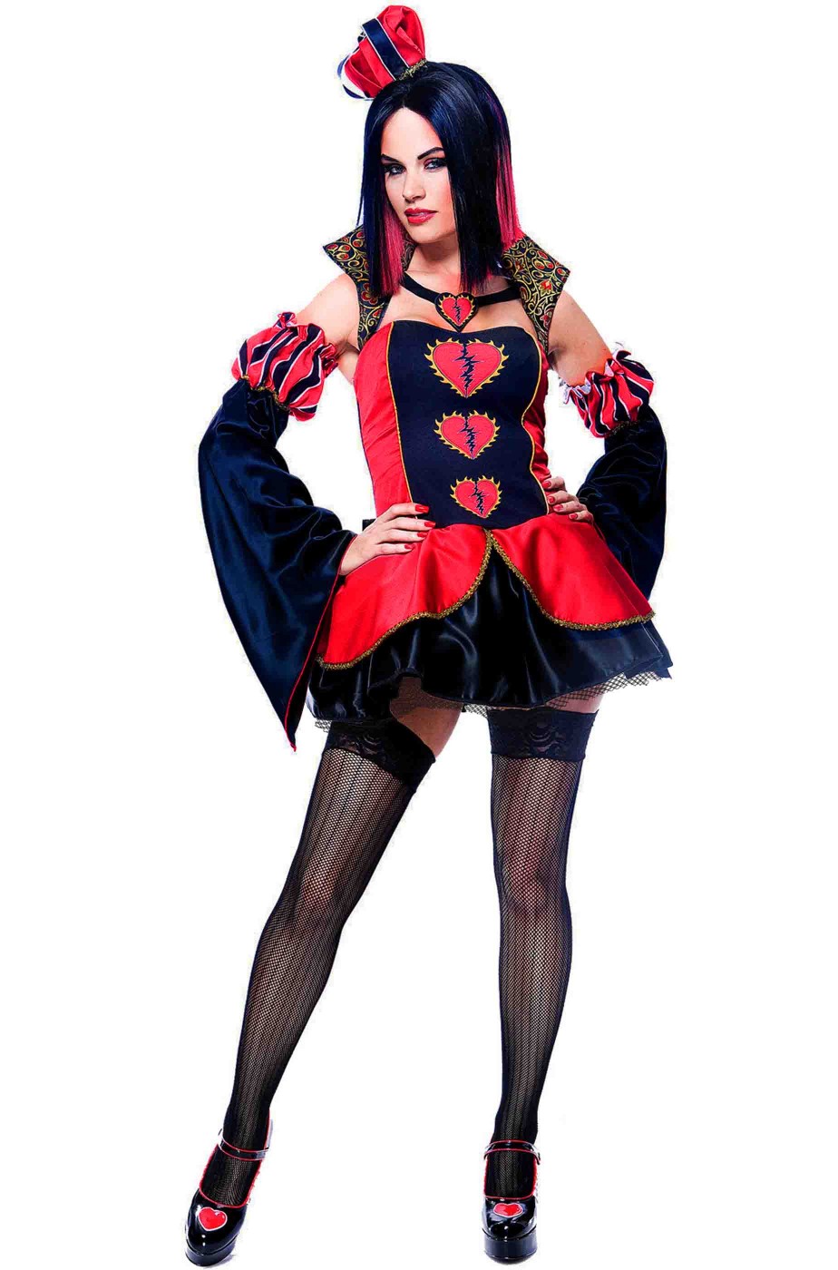Costume regina di cuori infranti sexy