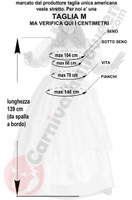 Costume Regina Rosa Glinda da Il mago di Oz