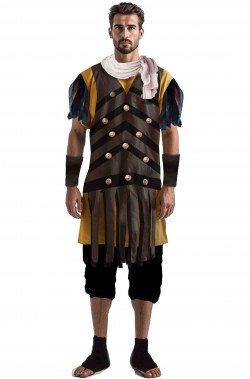 Costume da antico romano soldato adulto