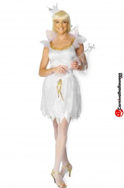 Costume donna sexy Angelo bianco