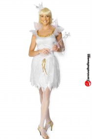 Costume donna sexy Angelo bianco