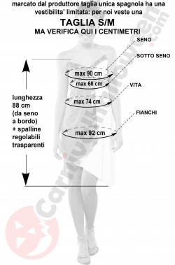 Misure costume da antica romana economico taglia SM