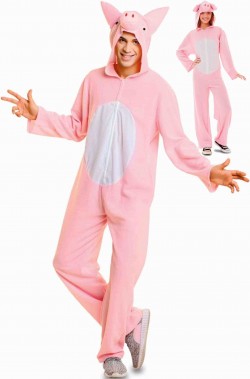 Costume da maiale o porcellino unisex
