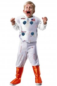 Costume Halloween astronauta morto bambino