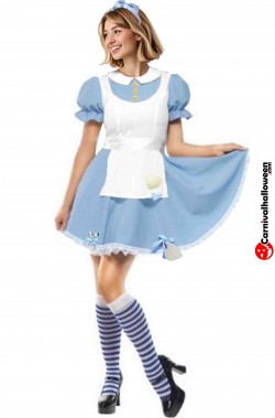Costume di Alice nel Paese delle Meraviglie