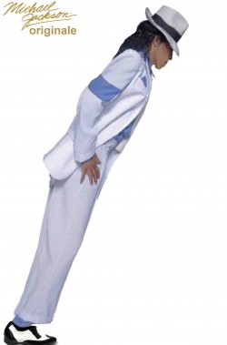 Michael Jackson del video Smooth Criminal vista laterale
