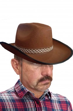 Cappello da Cowboy Marrone...