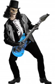 Costume Halloween uomo rocker transilvano