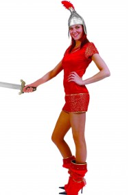 Costume Da Antica Romana guerriera gladiatrice