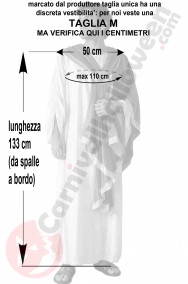 Misure Costume di carnevale da Giulio Cesare adulto taglia M