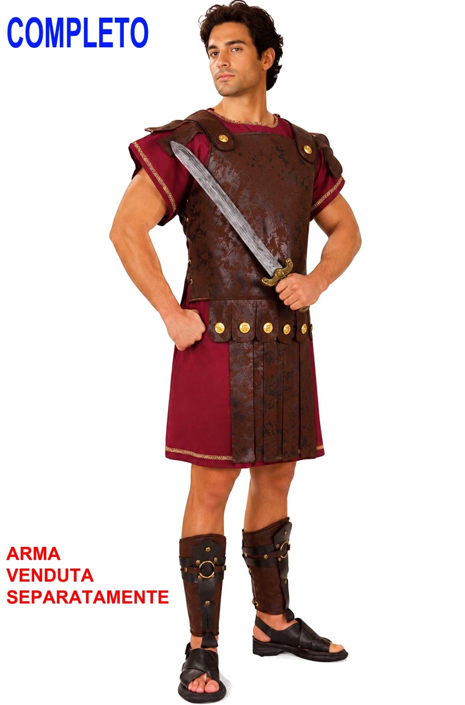 Costume da soldato romano antico legionario Commodo