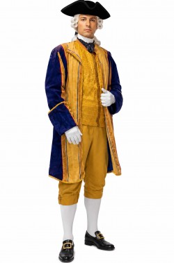 Costume uomo nobile del 700 Le Nozze di Figaro qualità artigianale