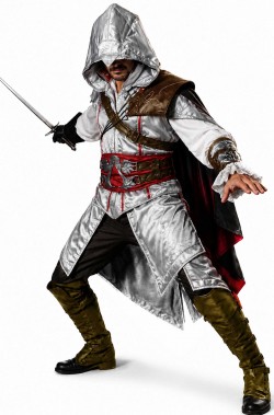 Vestito di Assassin's Creed Ezio Auditore Versione da Cosplay Luccacomics
