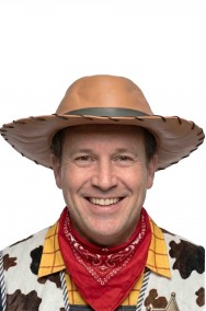 Cappello Cowboy Woody di Toy Story marrone