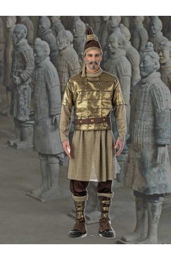 Vestito da soldato esercito di terracotta