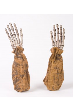 Decorazione Halloween da giardino:mani scheletro che escono da terra Zio Fester