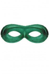 maschera di carnevale stile veneziano domino verde