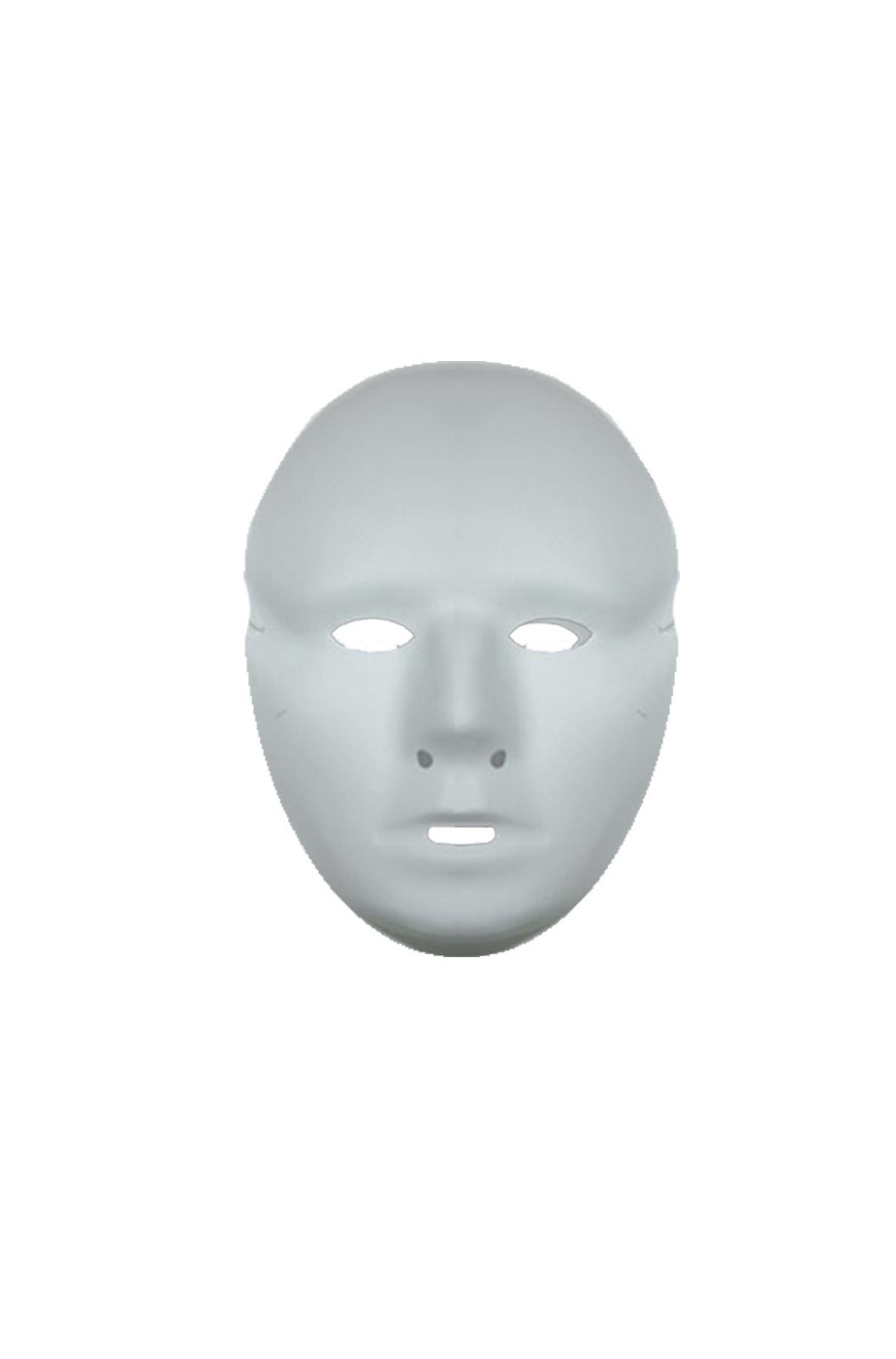 Maschera bianca viso inter donna, 12,5x21cm