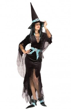 Costume donna Strega de luxe Fifth Avenue