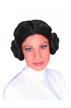Parrucca principessa Leila Star Wars