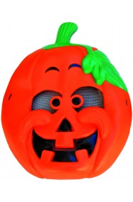 Maschera Halloween bambino in PVC Zucca