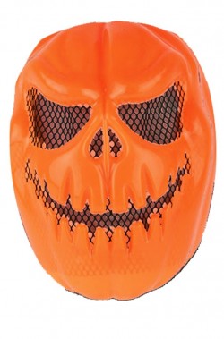 Maschera Zucca Halloween Jack O'Lantern rigida