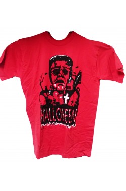 T-Shirt Halloween ideale per barman ed operatori di locali - il mostro. Taglia L