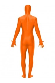 Costume tuta arancio 2nd skin. Tuta aderente.Si beve attraverso.