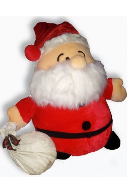Babbo Natale in Pelouche alto ben 60cm
