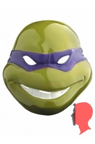 Maschera Donatello Ninja Turtles in plastica 