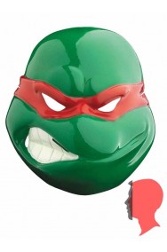 Maschera Raffaello Ninja Turtles in plastica 