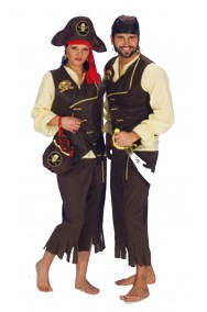 Costume unisex pirata