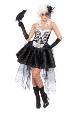 Costume donna sexy scheletro
