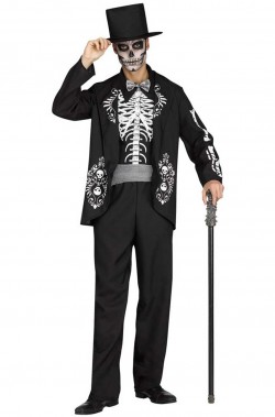 Costume Baron Samedi Halloween adulto