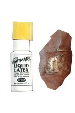 FX Lattice Liquido 28,3ml con spugnetta increspata per pelle bruciata horror