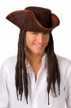 Cappello pirata Jack Sparrow
