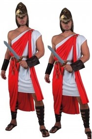 Coppia di guerrieri soldati antichi romani