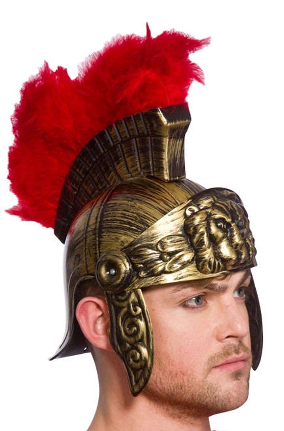 Elmo da soldato centurione legionario antico romano in plastica rigida