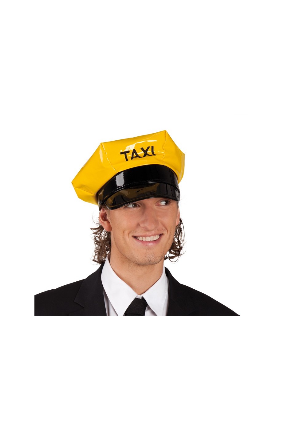 Cappello taxy giallo in plastica